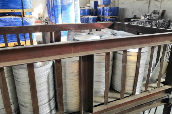 process of 3003 aluminum discs-3